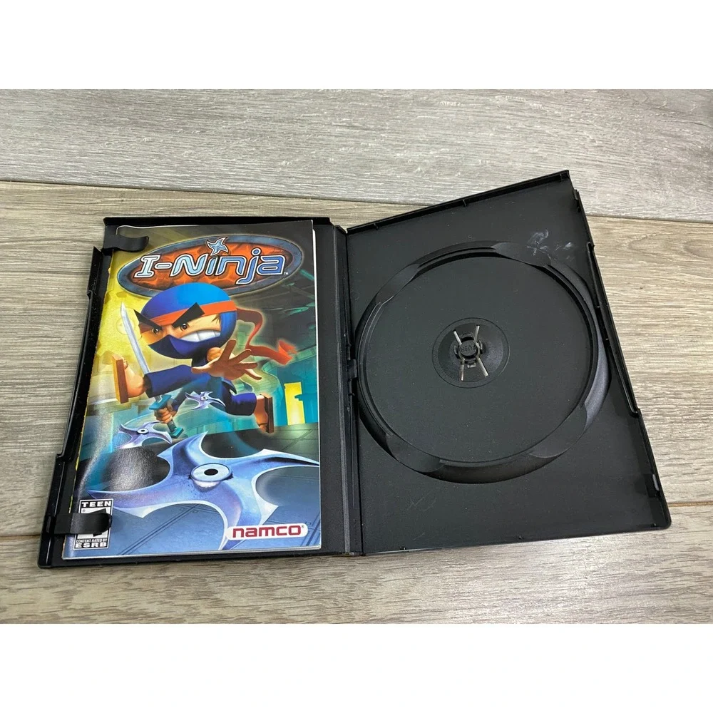 I-Ninja Sony PlayStation 2 PS2 Namco 2003 Action Platformer Case & Manual Only